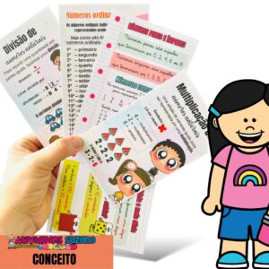 Kit Folhinhas de Conceito: Matemática Essencial para o Sucesso do Seu aluno