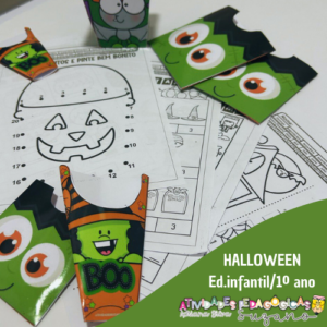 Combo de Atividades de Halloween + Lembrancinhas Assustadoramente Divertidas!