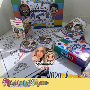 Kit boas férias atividades Suzano