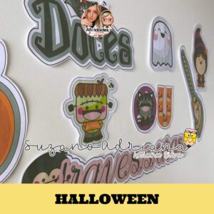 Kit painel Halloween