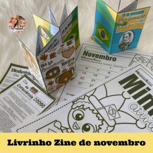 Kit livrinho Zine novembro- com brinde