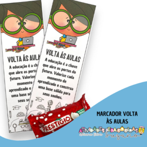 Marcadores de Páginas - Prontinhos para Imprimir!