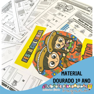 Kit de Atividades com Material Dourado para o 1º ano do Ensino Fundamental - Pronto para imprimir!