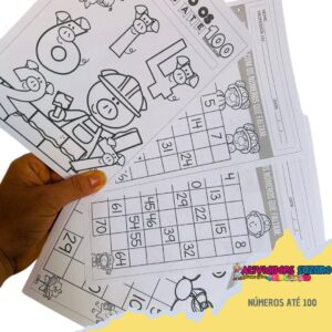 Kit de Atividades Numéricas: Preencha e Aprenda até 100!
