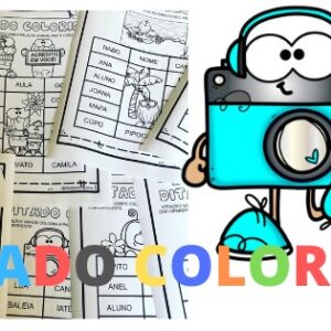 Pacote Ditado colorido