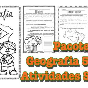 Pacote geografia 5º ano