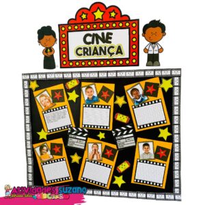 Painel Cineminha para o Dia das Crianças