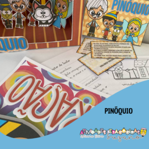 Explorando a Narrativa Mágica de Pinóquio: Um Kit Interativo para Crianças
