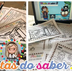 Piratas do saber 2 - atividades alfabetização