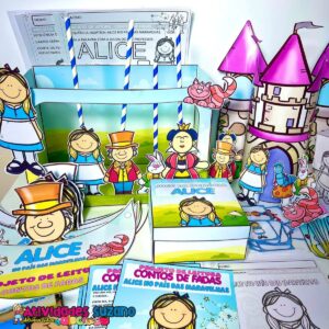 Kit de Atividades: Alice no País das Maravilhas