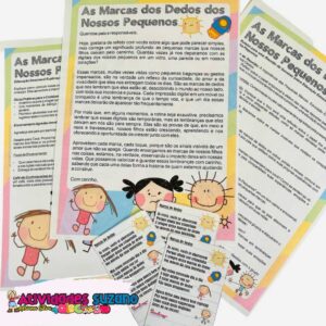 As Marcas dos Dedos dos Nossos Pequenos - reunião de pais