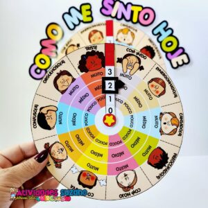 Roleta das Emoções – Explorando Sentimentos de Forma Divertida