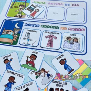 Minha Rotina Dia x Noite - inclusão