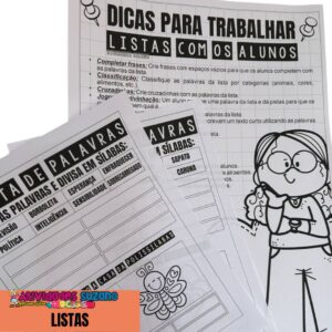 Aventura Alfabética: Explorando o Mundo das listas