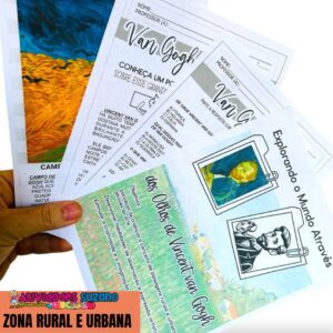 Kit de Atividades Van Gogh - Explorando a Zona Rural e Urbana