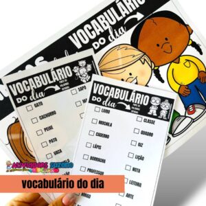 Atividades de Vocabulário Diário
