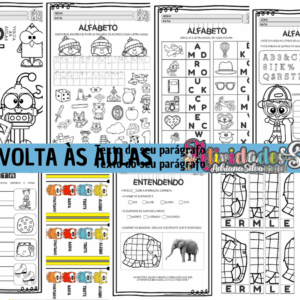 Atividades volta às aulas 1º ano