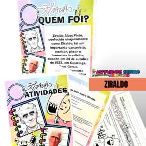 Atividades Sobre Ziraldo - Educação, Criatividade e Diversão em um só Pacote