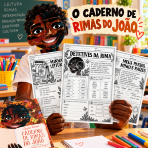 Atividade de leitura Caderno de Rimas do João
