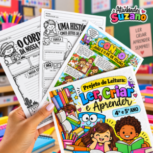 Projeto Mostra Literária 4º e 5º Ano - Ler, Criar e Aprender: Somos Autores!